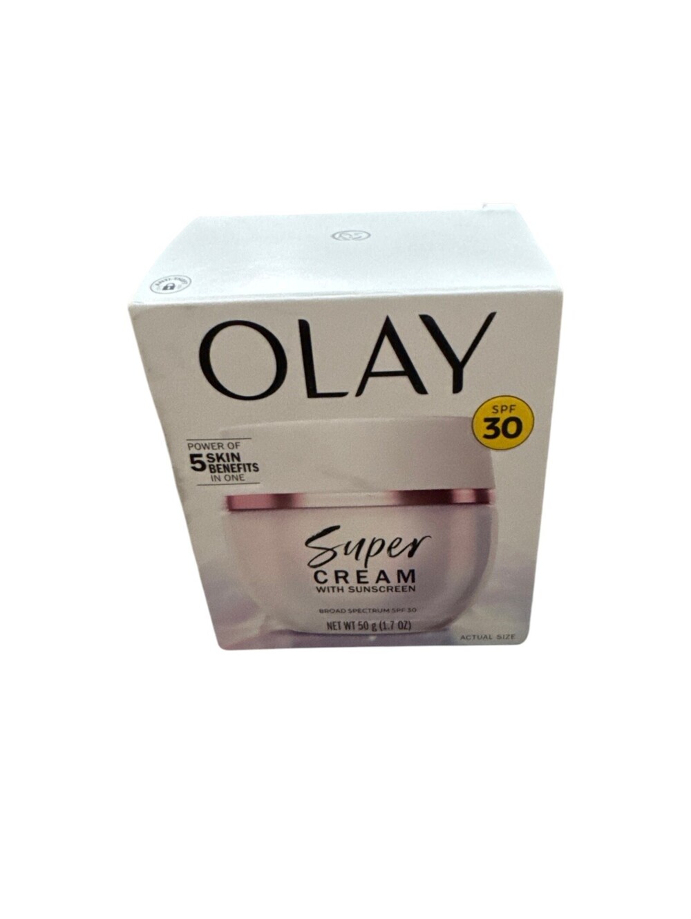 Olay Super Cream with Sunscreen SPF 30 Moisturizer 1.7 oz 50g - Picture 2 of 4